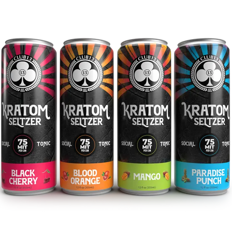 Club 13 Kratom Seltzer – 75mg